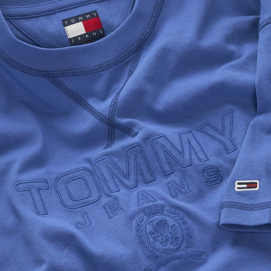 Tommy Hilfiger Ανδρική κοντομάνικη μπλούζα Relaxed Tonal Crest Tee